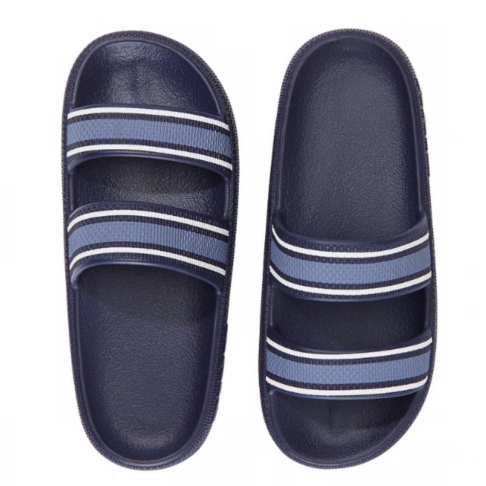 *VS/PINK DOUBLE STRAP PILLOW SLIDES* - Picture 1 of 4